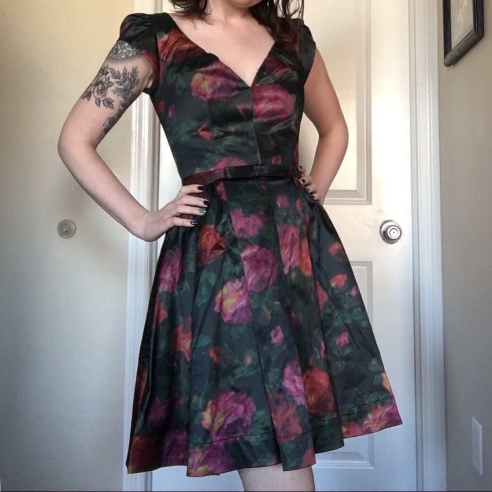 Candice Gwinn Fresco Floral Liz Dress Ted Baker